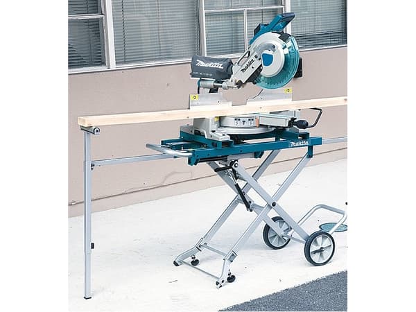 Makita WST05, Terästä, 4 jalkoja, 2 renkaita, Sininen, Harmaa, 500 mm, 117 cm