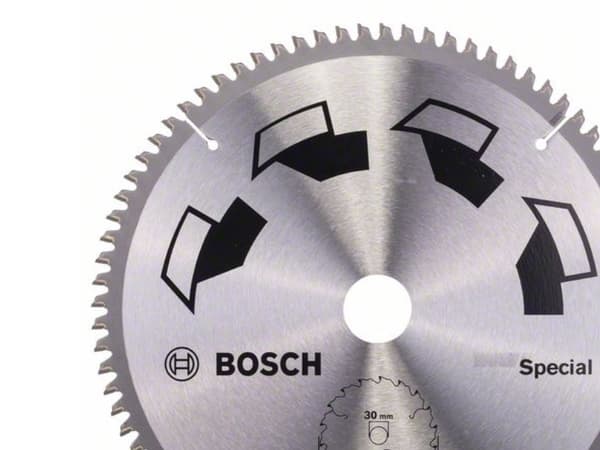 Bosch Special - Sirkelformet sagblad - 250 mm - 80 tenner