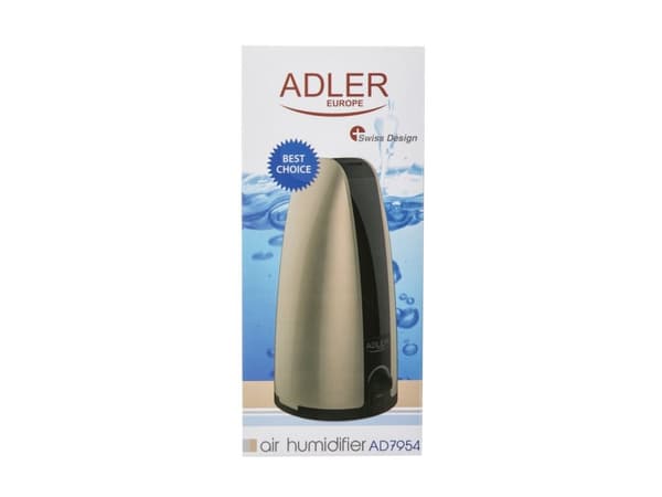 Adler AD 7954, Svart, Guld, 18 W, 100-240 V, 50 - 60 hz, 836 g, 138 mm