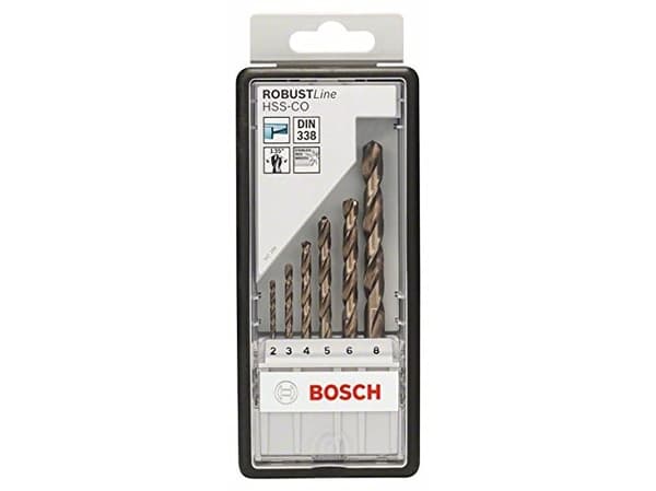 Bosch METALBORSÆT HSS-CO 6 STK ROBUSTLINE