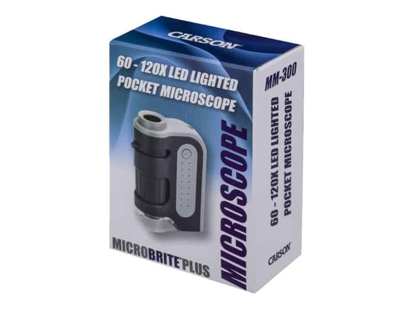 Carson MicroBrite Plus MM-300 - Sammensatt mikroskop - 60x-120x