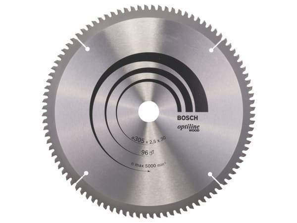 Bosch RUNDSAVKLINGE Ø305X30MM 96T -5GR TRÆ