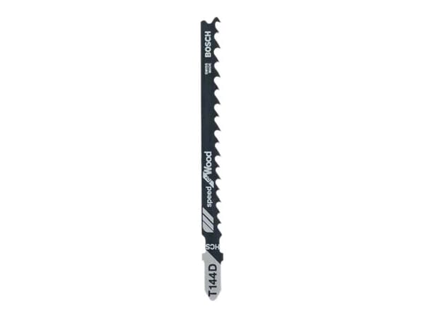 Bosch speed for Wood T 144 D - Sagblad - for kartong, kryssfinér, fiberplate, bløtt tre - lengde: 100 mm