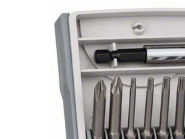 Bosch - Ruuvimeisselisarja - 25 kpl - T10, T15, T20, T25, T30, T40, PH2, PZ2 - pituus: 25 mm, 49 mm