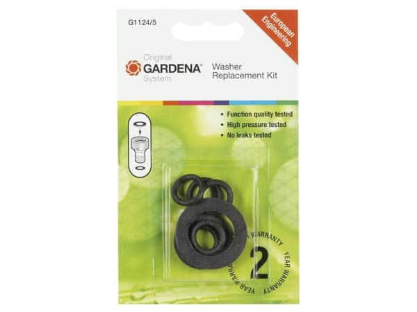 Gardena 1124-20, Vesisuihkuleikkuun tiiviste, Rengas, Musta, Gardena 901-50, 2901-20