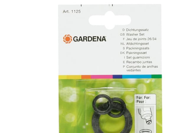 Gardena 1124-20, Vesisuihkuleikkuun tiiviste, Rengas, Musta, Gardena 901-50, 2901-20