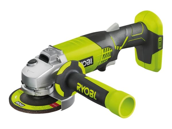 Ryobi One+ R18AG-0 - Vinkelsliper - trådløs - 115 mm - uten batteri - 18 V