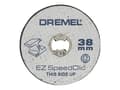Miniatyrbilde 1 av 5: Dremel EZ SpeedClic SC456 - Skjæreplate - for metall - 38 mm (en pakke 5) - for EZ SpeedClic SC402