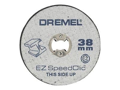 Dremel EZ SpeedClic SC456 - Skjæreplate - for metall - 38 mm (en pakke 5) - for EZ SpeedClic SC402