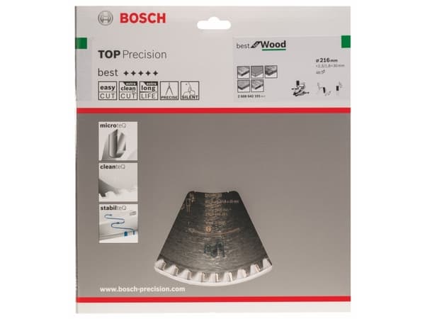 Bosch RUNDSAVKLINGE TOP PREC 216X2,3X30MM 48T