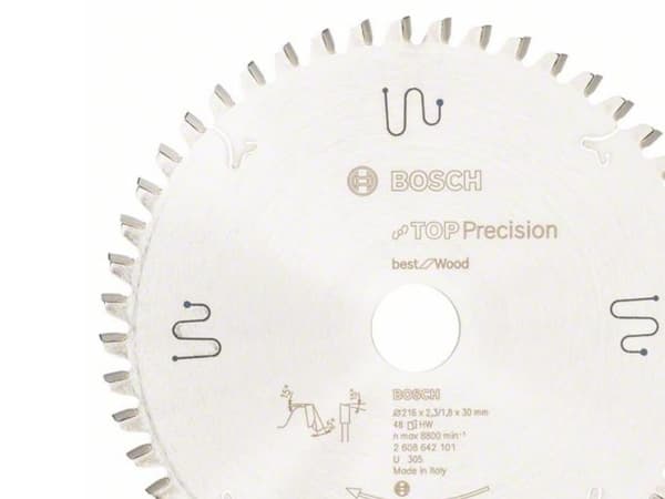Bosch RUNDSAVKLINGE TOP PREC 216X2,3X30MM 48T