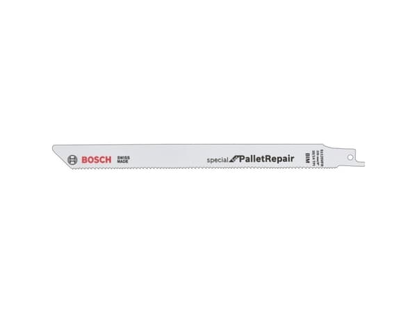 Bosch Special for Pallet Repair S 1125 VFR - Sågblad - för trä med spikar - 5 delar - längd: 225 mm - bredd: 19 mm