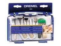 Dremel 684 - Tilbehørssett for roterende verktøy - 20 deler - for Dremel 3000, 4000, 4200, 7700, 8100, 8200