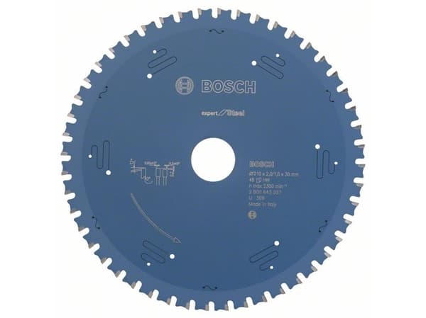 Bosch Expert for Steel - Sirkelformet sagblad - for stål - 210 mm - 48 tenner