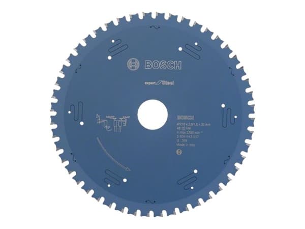 Bosch Expert for Steel - Sirkelformet sagblad - for stål - 210 mm - 48 tenner