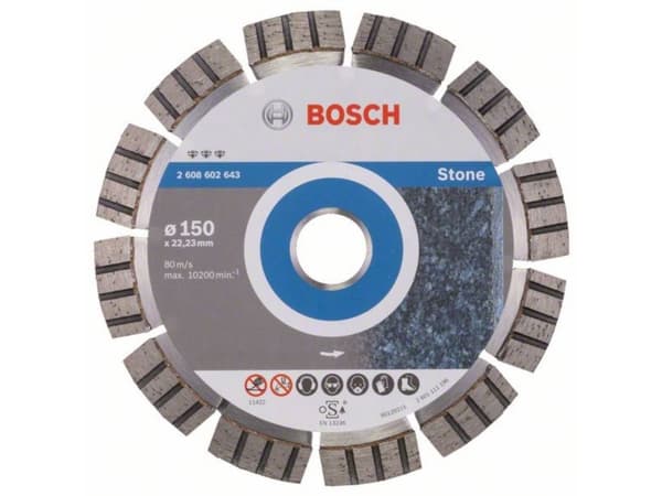 Bosch DIAMANTSKIVE 150MM BEST STONE