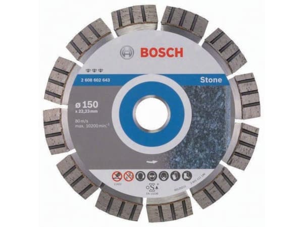 Bosch DIAMANTSKIVE 150MM BEST STONE