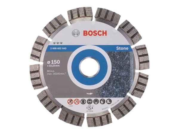 Bosch DIAMANTSKIVE 150MM BEST STONE