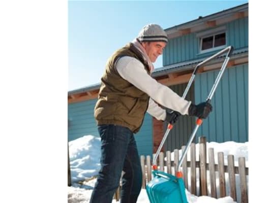 Gardena stor teleskopisk snøskuffe