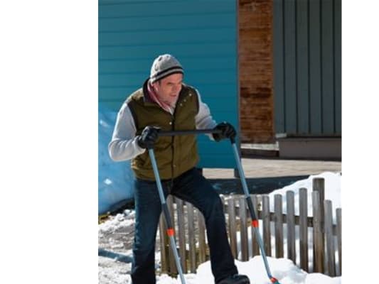 Gardena stor teleskopisk snøskuffe
