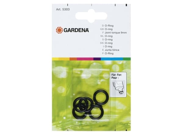 Gardena 05303-20 - Packing - Set - O-Ring - 9mm - 5 pcs.
