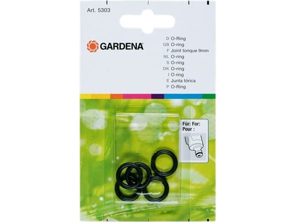 Gardena 05303-20 - Packing - Set - O-Ring - 9mm - 5 pcs.