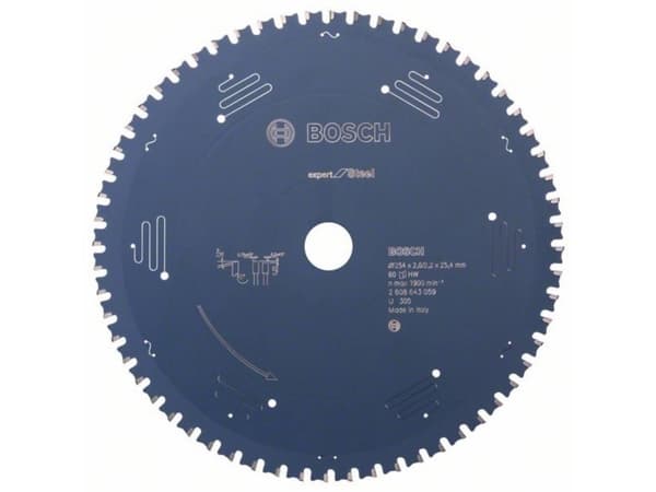 Bosch RUNDSAVKLKLKLINGE EXP STEEL 254X25,4MM 60T