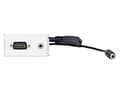 Miniatyrbild 3 av 5: Microconnect WI221276, Vit, Varje varumärke, HDMI + 3.5mm, 66,1 mm, 31,9 mm, 1 styck