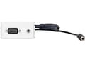 Miniatyrbild 4 av 5: Microconnect WI221276, Vit, Varje varumärke, HDMI + 3.5mm, 66,1 mm, 31,9 mm, 1 styck