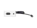 Miniatyrbild 1 av 5: Microconnect WI221276, Vit, Varje varumärke, HDMI + 3.5mm, 66,1 mm, 31,9 mm, 1 styck