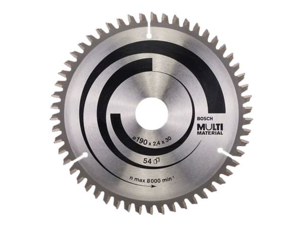 Bosch RUNDSAVKLINGE MULTI 190X2,4X30MM 54 TDR