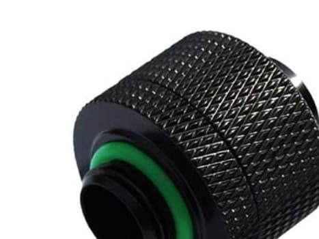 Bitspower BP-MBCPF-CC4, mässing, Svart, 22 x 22 x 26,7 mm