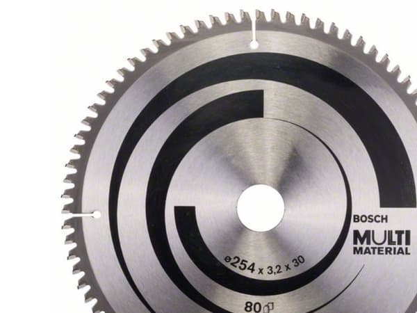 Bosch RUNDSAVKLINGE Ø254X30MM 80T -5GR ALU Ø254X30MM 80T -5GR ALU