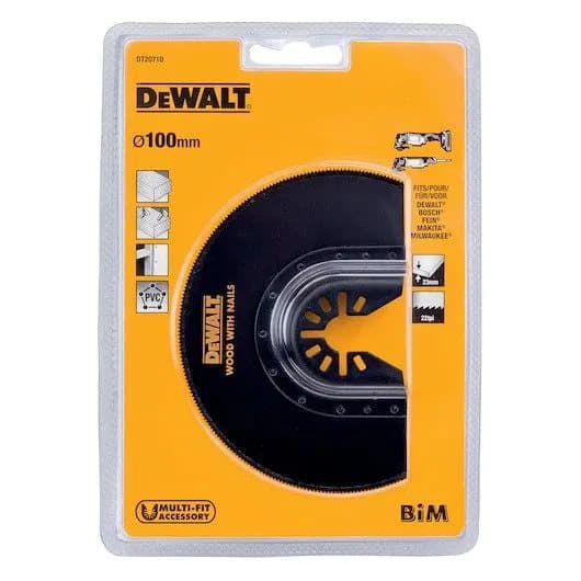 DeWalt DT20710-QZ Multicutterin terä - 100 mm