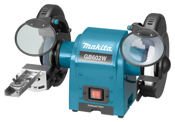 Makita GB602W, Svart, Blå, 2850 RPM, 250 W, 50 Hz, 375 mm, 348 mm