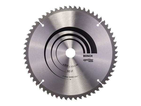 Bosch RUNDSAVKLINGE Ø305X30MM 60T -5GR TRÆ