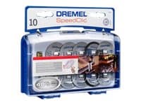 Dremel SC690 - Skjæreskivesett - 10 deler - 38 mm - for Dremel 3000, 4000, 4200, 7700, 8100, 8200