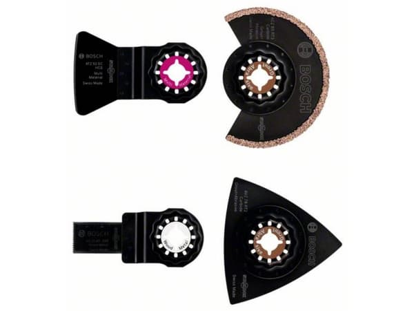 Bosch - Flerverktøysbladsett - for flis - 4 deler