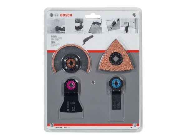 Bosch - Flerverktøysbladsett - for flis - 4 deler
