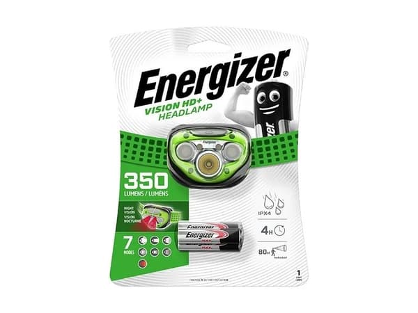 Energizer Vision Ultra HDE32 - Hodelykt - LED - green/red/white light