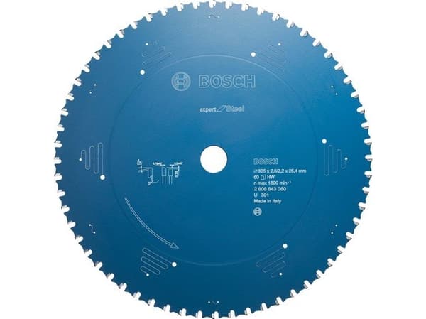 Bosch RUNDSAVKLINGE EXP STEEL 305X25,4MM 60T