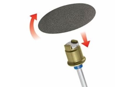Dremel SC411, Slipeskive, Universell, Sort, 3 cm, 6 stykker