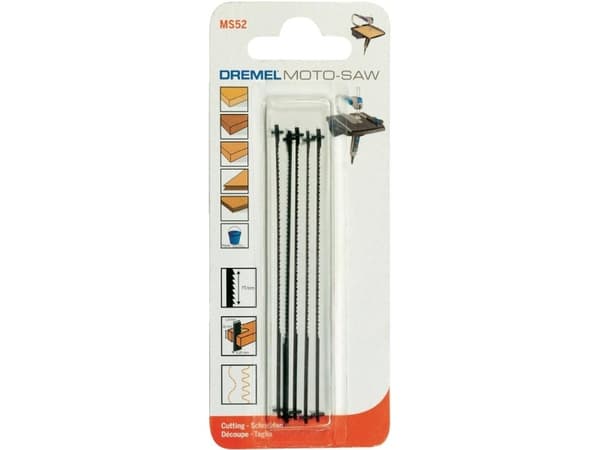 Dremel SAVKLINGE MS52JA FINT SNIT TRÆ 5 DELE