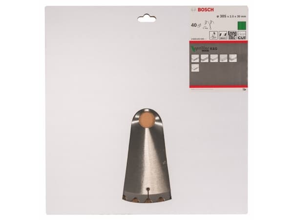 Bosch RUNDSAVKLINGE Ø305X30MM 40T -5GR TRÆ