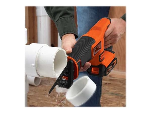 BLACK+DECKER BDCR18-QW - Frem- og tilbakegående sag - trådløs - 18 V