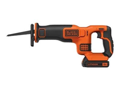 BLACK+DECKER BDCR18-QW - Frem- og tilbakegående sag - trådløs - 18 V