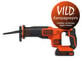 Miniatyrbilde 2 av 5: BLACK+DECKER BDCR18-QW - Frem- og tilbakegående sag - trådløs - 18 V