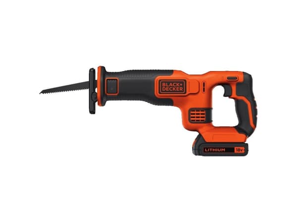 BLACK+DECKER BDCR18-QW - Frem- og tilbakegående sag - trådløs - 18 V