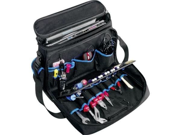 B&W TOOL.CASES service - Axelväska för bärbar dator - 17" - svart