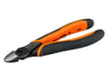 Miniatyrbilde 2 av 5: Bahco Sideavbiter med progressive skjær, Diagonal tang, 1,9 cm, 1,64 cm, 8 mm, Stål, Sort, Oransje